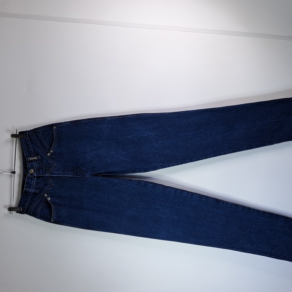 Rockies Vintage High-Rise Western Blue Jeans Waist 26 Inseam 36 - Picture 5 of 17